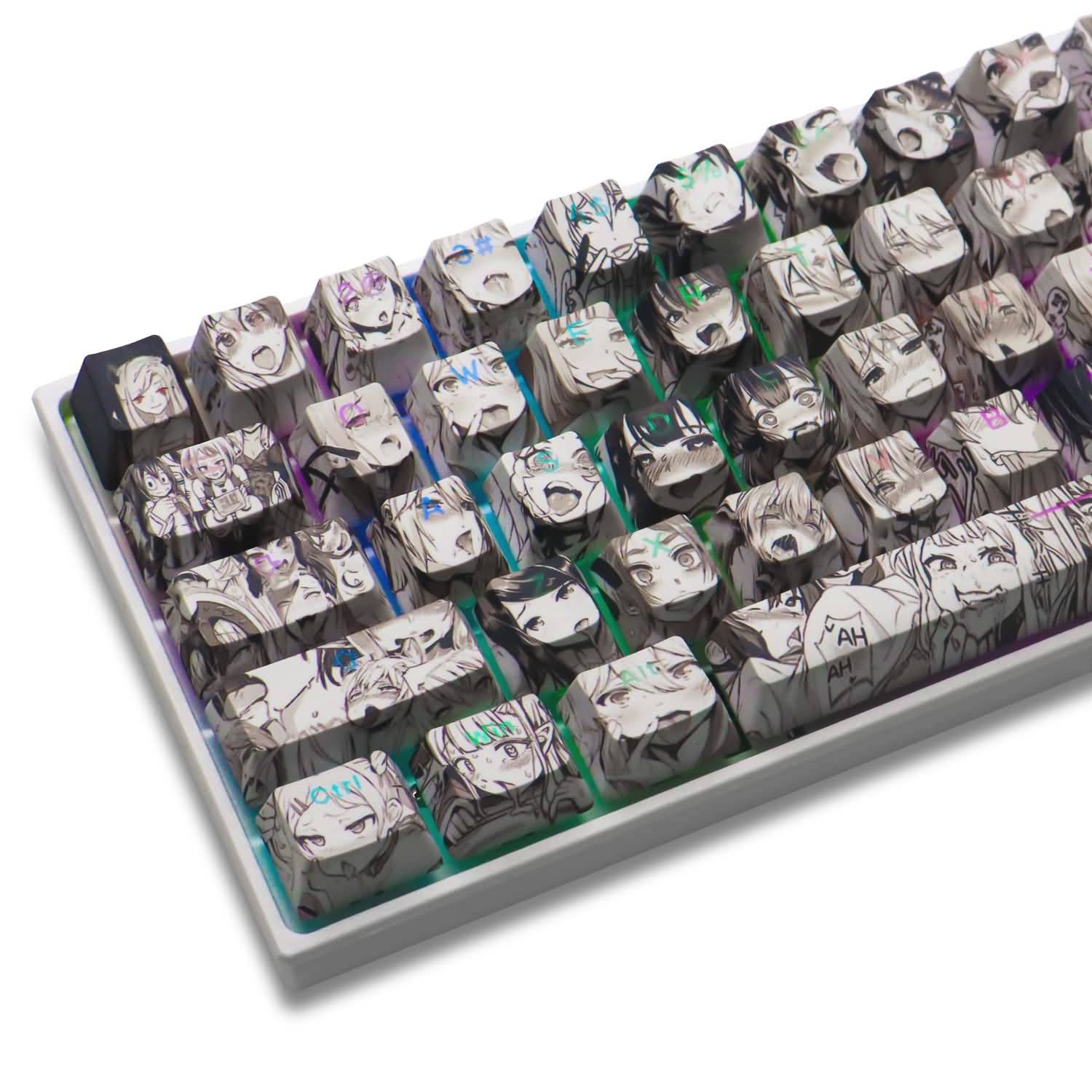 Demon Slayer 108 Keycaps Sub Japanese For Mechanical Keyboard