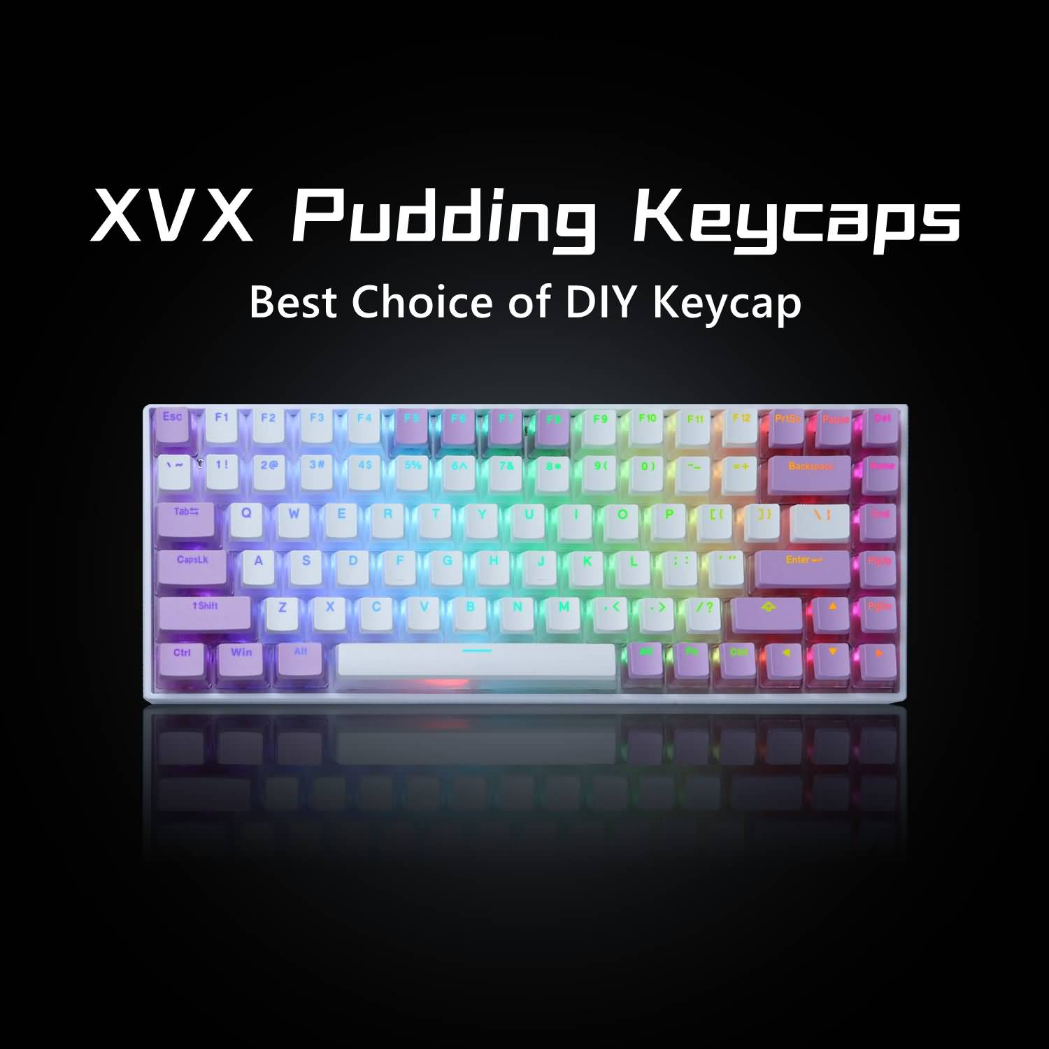 Pudding Keycaps for Mechanical Keyboards